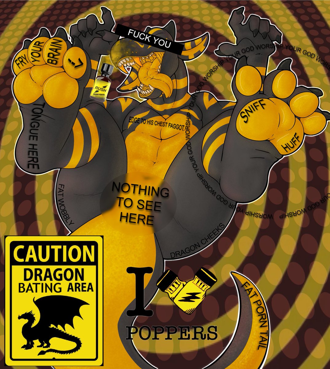 GarchompGooner's tweet photo. BATE FOR YOUR SCALIE GODS

HIT YOUR POPPERS FOR HIS SOFT PAWS

PORN OWNS YOU

(first cap i ever made a while back)

#furrygooner #furrycaption #gooner #furry_nsfw #gayfurry https://t.co/n9Q2RRNapA