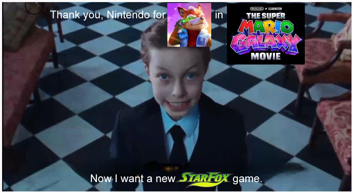 krystalpepsii64's tweet photo. It hasn't even been a month since the movie came out and us Star Fox fans are already back to our old habits 😅 https://t.co/OacTfIgZmg