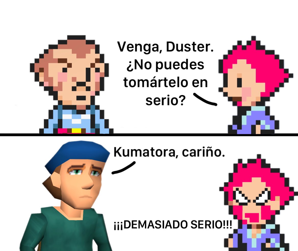 MasterKingPorky's tweet photo. #MOTHER3 #Kumatora #Duster #KumaDust https://t.co/PNQi30sHlm
