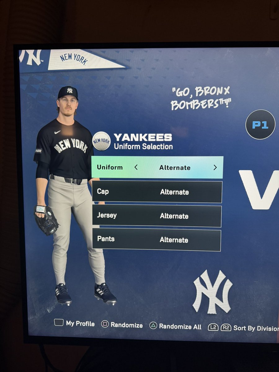 CharlieOBoyle's tweet photo. @BryanHoch I thought it was a mistake when I got MLB the Show thinking they accidentally classified the away Spring Training jersey as an alternate but it looks like this has been in the works for a while. https://t.co/WPs8H6wpsX