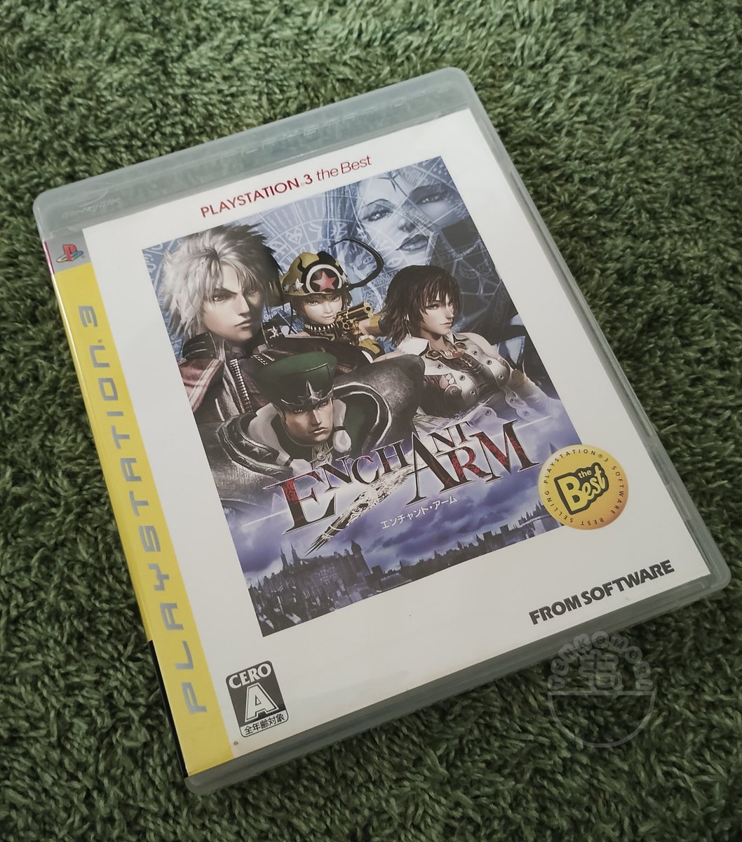 tenkomorimotto's tweet image. 【コレクション紹介-(370)-】
⇨プレイステーション3〜20本目〜💡

●PS3『エンチャント・アーム PLAYSTATION3 the Best』
〈発売日〉2008/07/03
〈発売元〉フロム・ソフトウェア
〈ジャンル〉RPG
〈購入日〉2022/12/07
〈購入店〉駿河屋

#PS3　#プレイステーション3