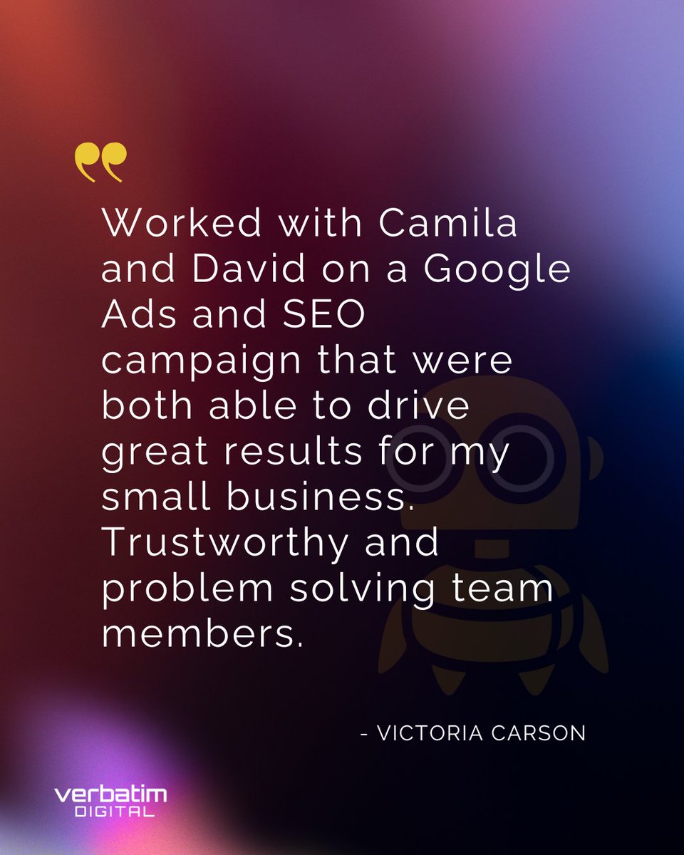 VerbatimDigital's tweet photo. Great results start with great communication, and that goes both ways.
Thank you, Victoria, for trusting the team. Working with clients who value collaboration makes all the difference.

Read the full review on Trustpilot https://t.co/HfvTS81ZPK https://t.co/3Abgfaxc2t