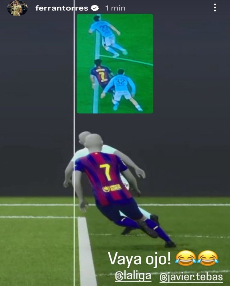 Y menciona a Tebas jajsjsj don Ferran
