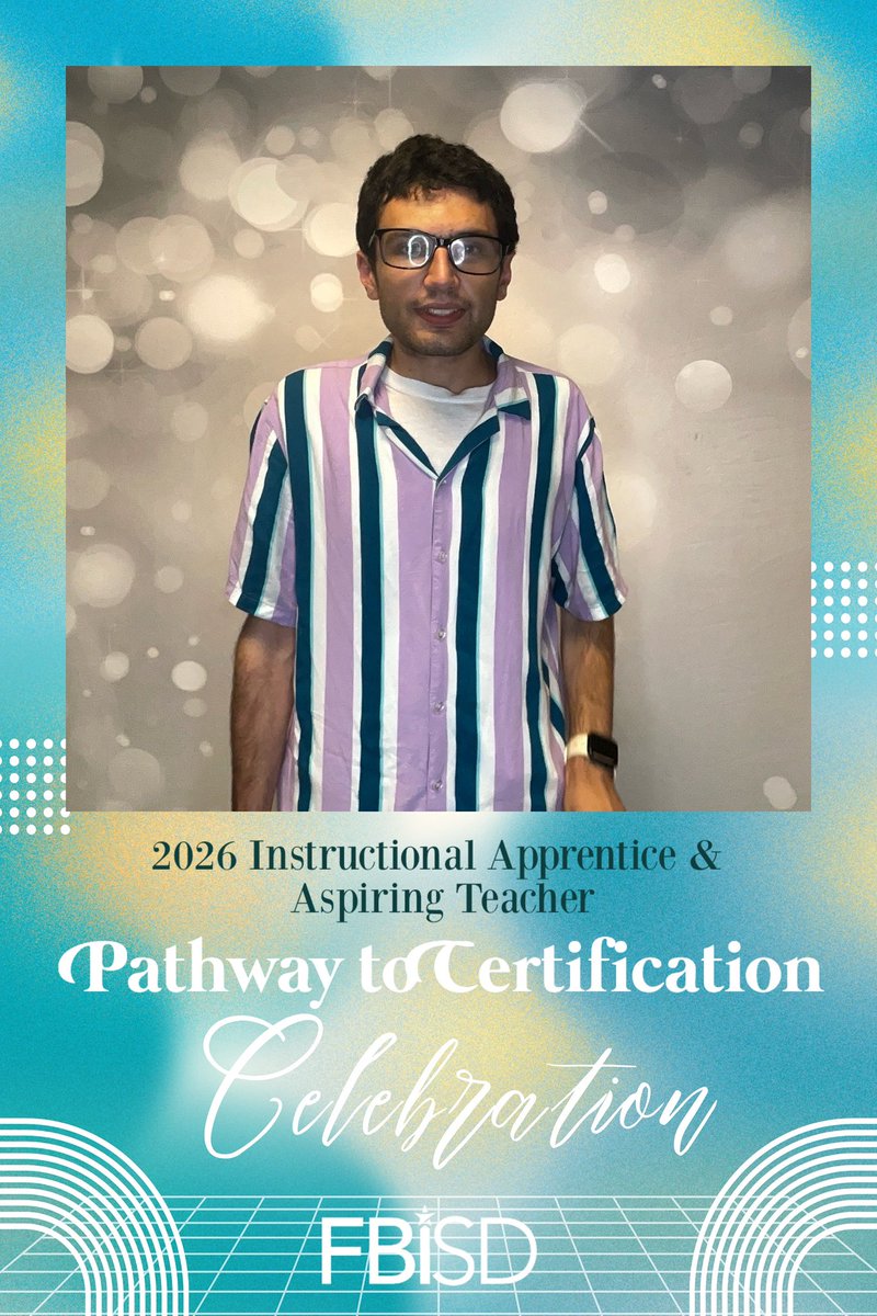 MSacksFBISD's tweet photo. Honored to be recognized for completing the Instructional Apprentice pathway! 

Grateful to @FortBendISD 
and @JSES_Stallions for the support as I continue working toward full certification. https://t.co/aqvl1b3QvC