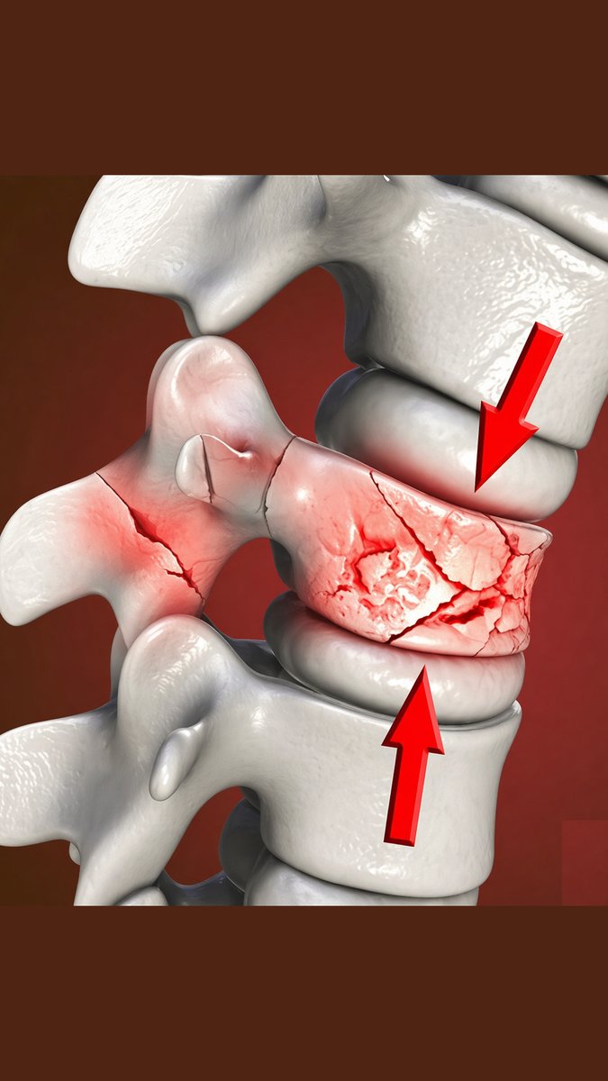 MedEd_Cases's tweet image. What fracture type is this?

Look closely at the vertebral body—can you identify the pattern of compression and fragmentation? Drop your answer below 👇 and see if you caught this classic injury.

Read: tinyurl.com/3mbmvy2b

#orthopedics #radiology #xray #mededucation