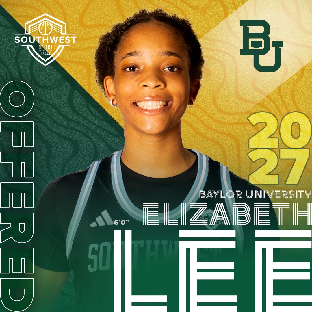 Libbylee04's tweet photo. James 1:17 After a great phone call with head coach @coachnickic I’m beyond blessed to receive an offer from @baylorwbb #AgtG #sicem ✝️💝 https://t.co/wsjWTUMflW