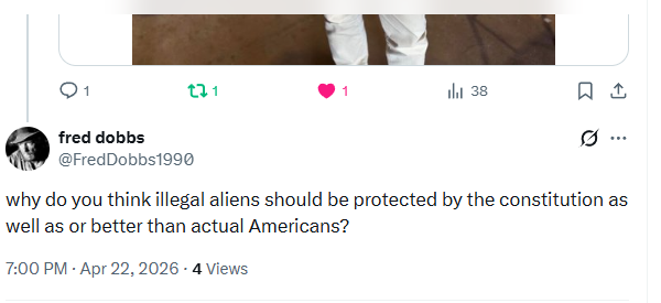 OfSons31170's tweet image. These base, irrelevant, and ignorant questions attempting to undermine the real issues regarding ethics and moralism of the enforcement of rights regardless and the justice system as a whole. Uniparty propagandist below here. 
#EarthDay #UnitedStates #4thAmendment #Justice