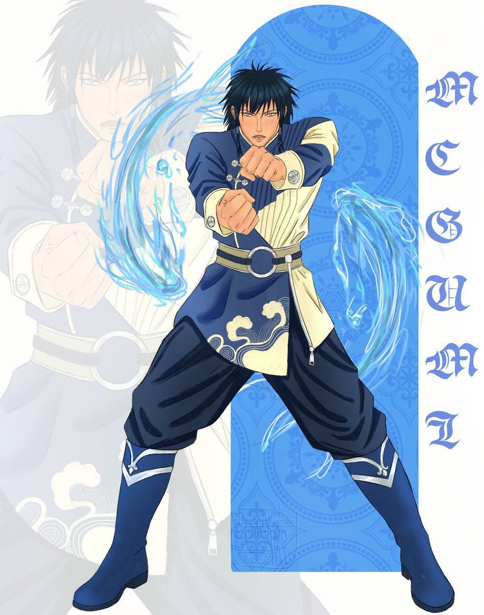 Jjk x Avatar, Megumi and the water element 🌊