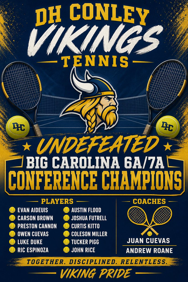 D H Conley Athletics tweet media