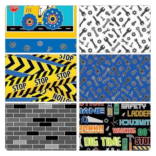 howarths63's tweet image. buff.ly/pEhOw5M  Experience the #excitement of #CONSTRUCTION CREW fabric bundle. #Dynamic 6-yard bundle #vibrant palette of blue, yellow, black, and gray, enhanced with #glow-in-the-dark elements #quilts for construction enthusiasts. buff.ly/4iYa8NE