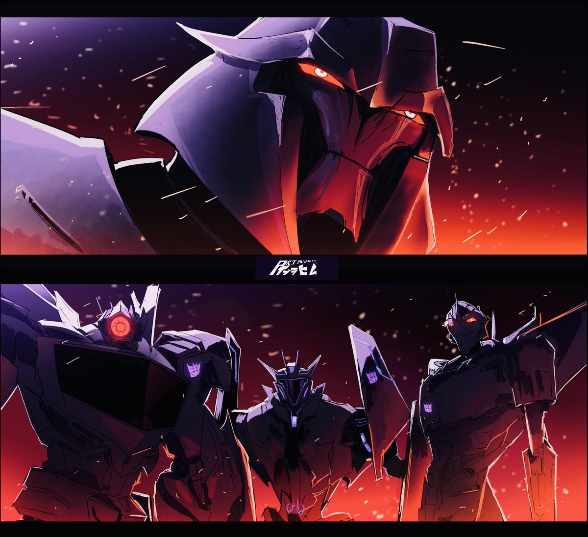 DECEPTICONS TRANSFORM AND RISE UP!!

Art by <a href="/primusibi/">IBI</a> 

#Transformers