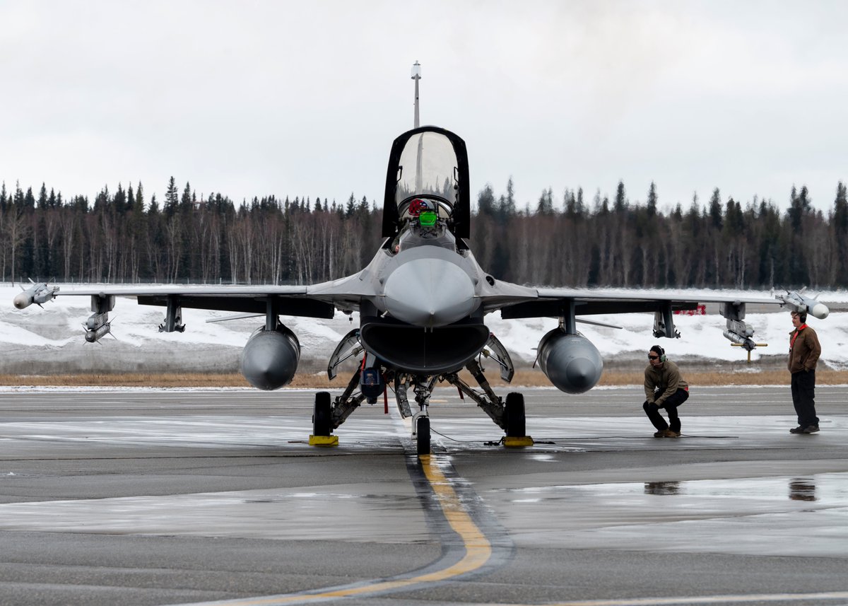 EielsonAirForce's tweet photo. High-end training. Real-world readiness!
Red Flag-Alaska helps identify the training, equipment and capabilities the U.S. military needs to operate effectively in the Arctic and other challenging environments.
#RFA26 #FreeandOpenIndoPacific #ReadyAF #RedFlagAlaska https://t.co/DoKhsmPMjg