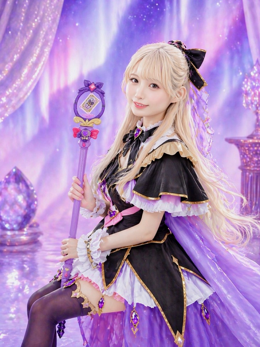 212nanarin's tweet photo. 名探偵プリキュア好きすぎて、
キュアアルカナシャドウ ♡になりきり 💗 https://t.co/DRuFNopKaM