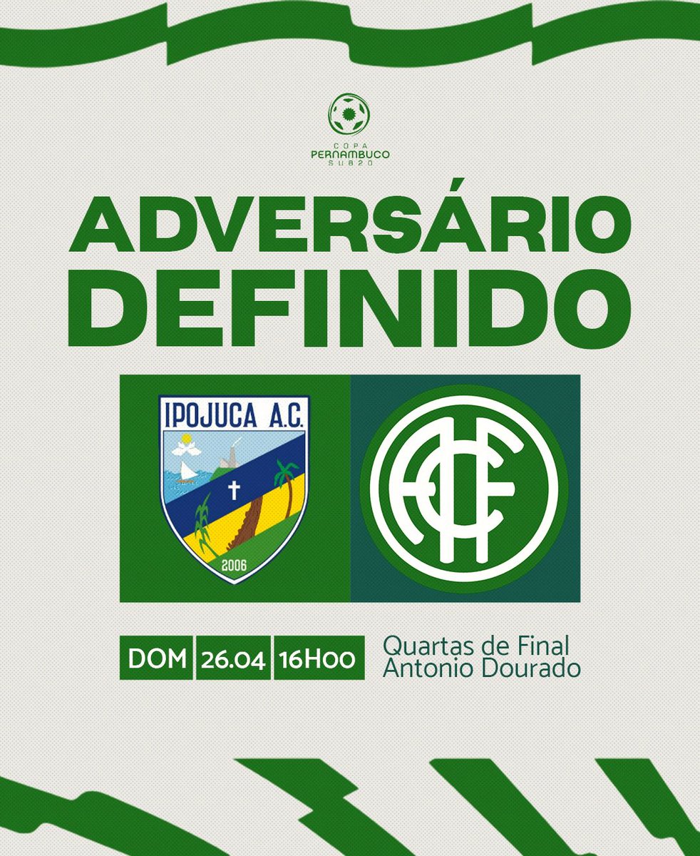 América Futebol Clube Pernambuco - Base tweet media