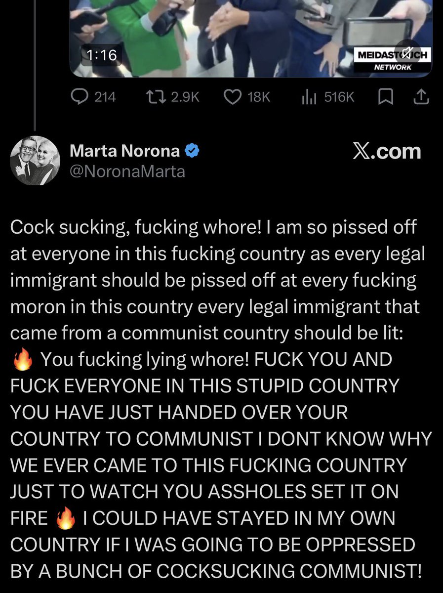 The always lovely anti-communist Cuban diaspora, folks