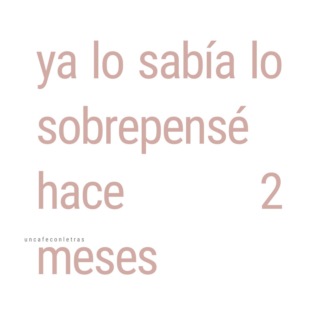 Un café con letras (@uncafeconletras) on Twitter photo 