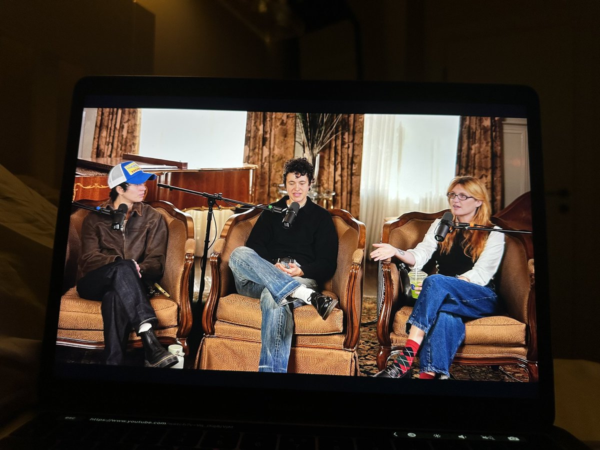 watching a muna podcast on a wednesday night…. gayotic come back