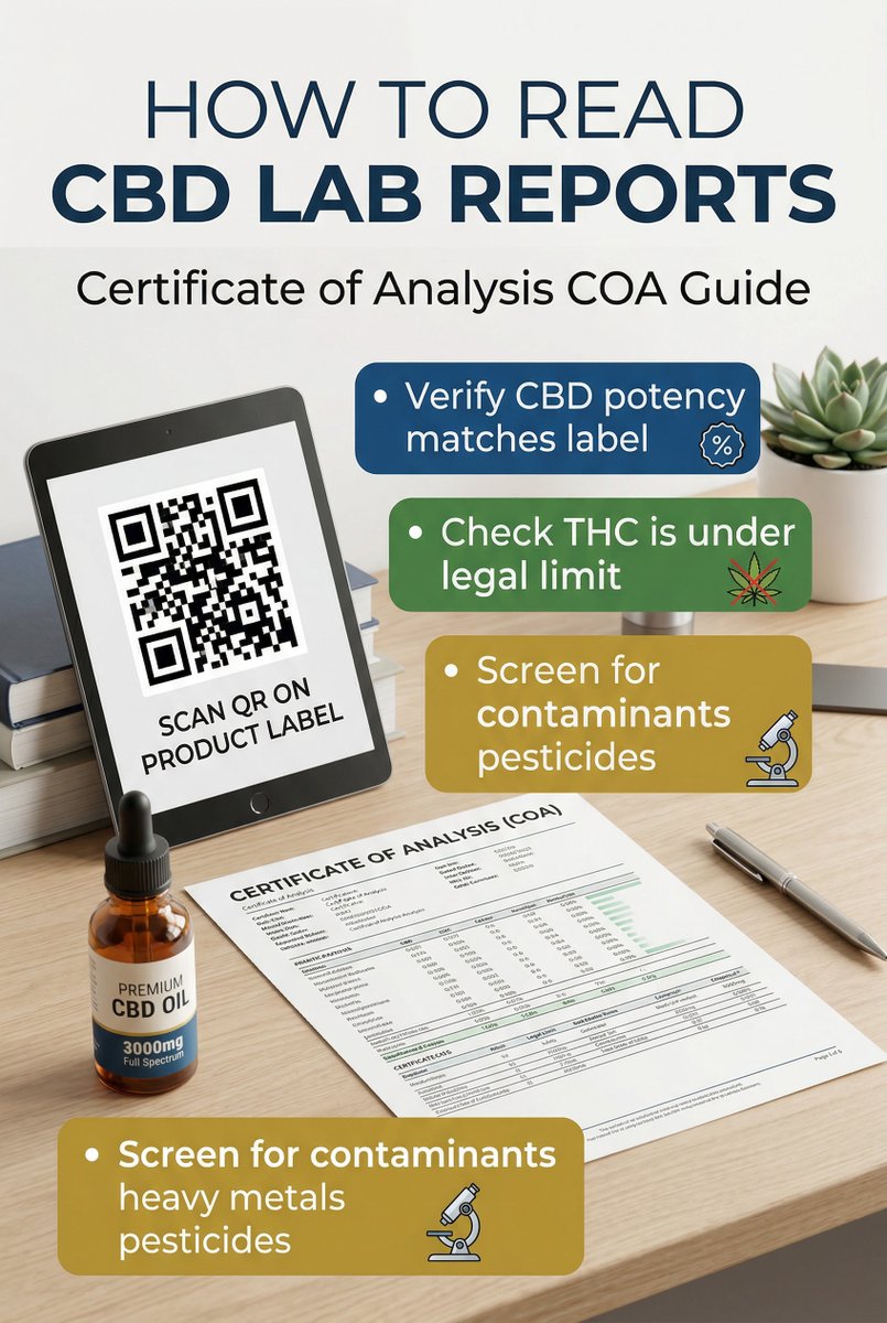 CanneticsCBD's tweet image. Your CBD COA looks like gibberish? Here's what matters:

✅ Batch # matches your bottle
✅ Potency within 10% of label
✅ THC &amp;lt;0.3% (legal limit)
✅ No pesticides/heavy metals

❌ Missing lab name
❌ No date
❌ "Proprietary blend"

Don't trust. Verify.

#CBD #Quality