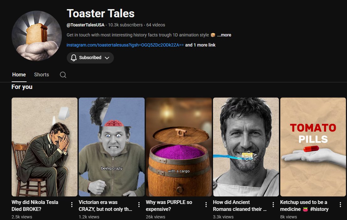 Maksimdvaescetr's tweet image. Anyone having experience with Inauthentic Content demonetization. 

here is my youtube channel in history niche youtube.com/@toastertalesu… 

tell me how safe I am with this style + Im using my real voice from now on 

#inauthenticcontent #youtube #demonetization #inauthentic