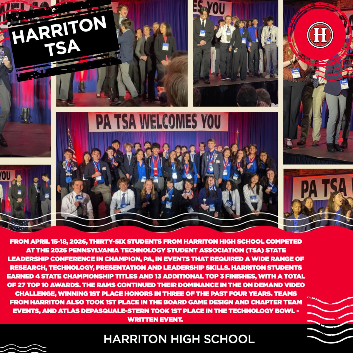 Harriton Athletic Department tweet media