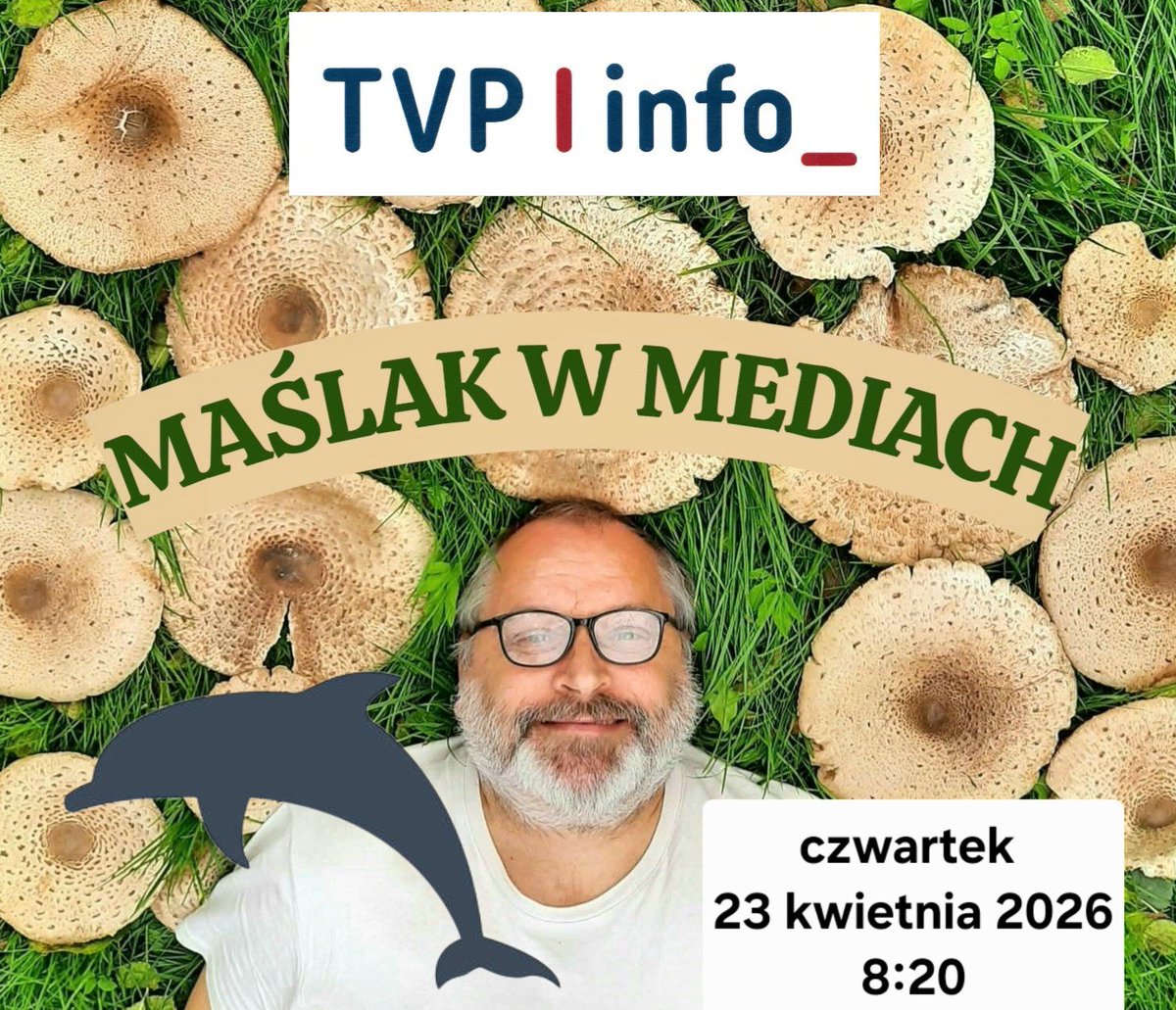 RobertMaslak's tweet photo. O delfinach w niewoli w pigułce związku z inicjatywą "NIE Dla Delfinarium" będę mówił w czwartek 23 kwietnia 2026 r. o 8: 20 w @tvp_info Zapraszam 🐬
#niedladelfinarium #delfiny #delfinarium #turystyka #wakacje #zwierzęta https://t.co/mR3aJU7AaI