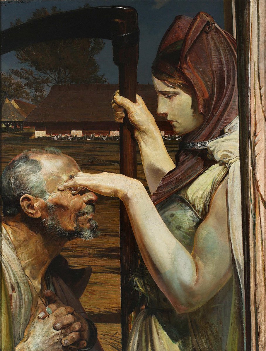artstitle's tweet photo. ヤツェク・マルチェフスキ
（Jacek Malczewski herbu Tarnawa、1854-1929）
『死』
（Śmierć） https://t.co/kN8UUUbjDI