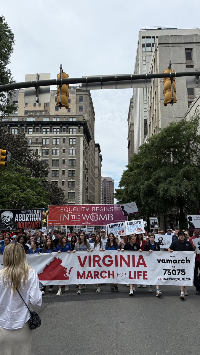 Lemuel_guasp1's tweet image. What an incredible day at the VA March for Life! 🙌 

So proud of every @tpusastudents who showed up and stood for what’s right. 

The next generation is rising — and we are PRO LIFE. 🇺🇸

#MarchForLife #Virginia #ProLife #ClubAmerica #NextGeneration #TurningPointUSA