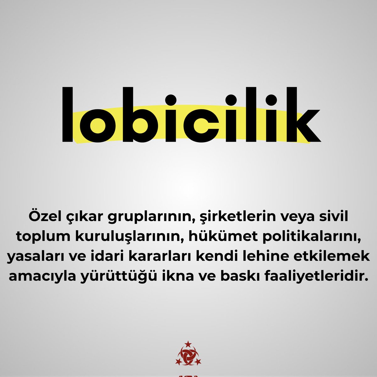 Türk Lobi Ağı tweet media