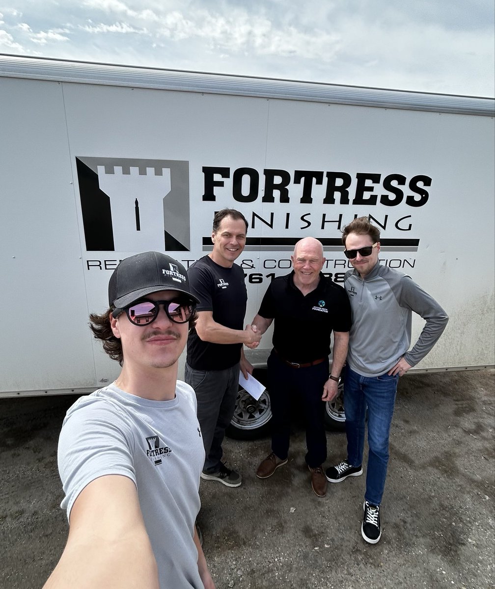 FortressBdn's tweet photo. We are proud to support the Keystone Centre Foundation and the Legacy &amp; Lights Benefit Dinner! 

Nice little surprise today, a quick chat and personal ticket delivery from our friend Barry. It’s always a pleasure!

Looking forward to a great evening. https://t.co/OZlvA1qwhr