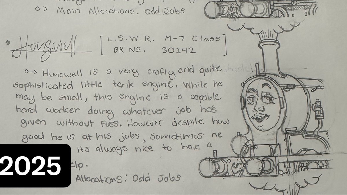 TheLonestarRwy's tweet image. Another character who I made not too long ago who also was one of the first alongside Matthew is Hunswell! The LSWR M7! The #lonestarengines has been a passion project of mine so I hope you all will enjoy what I have planned! :) #thomasandfriends #project #art