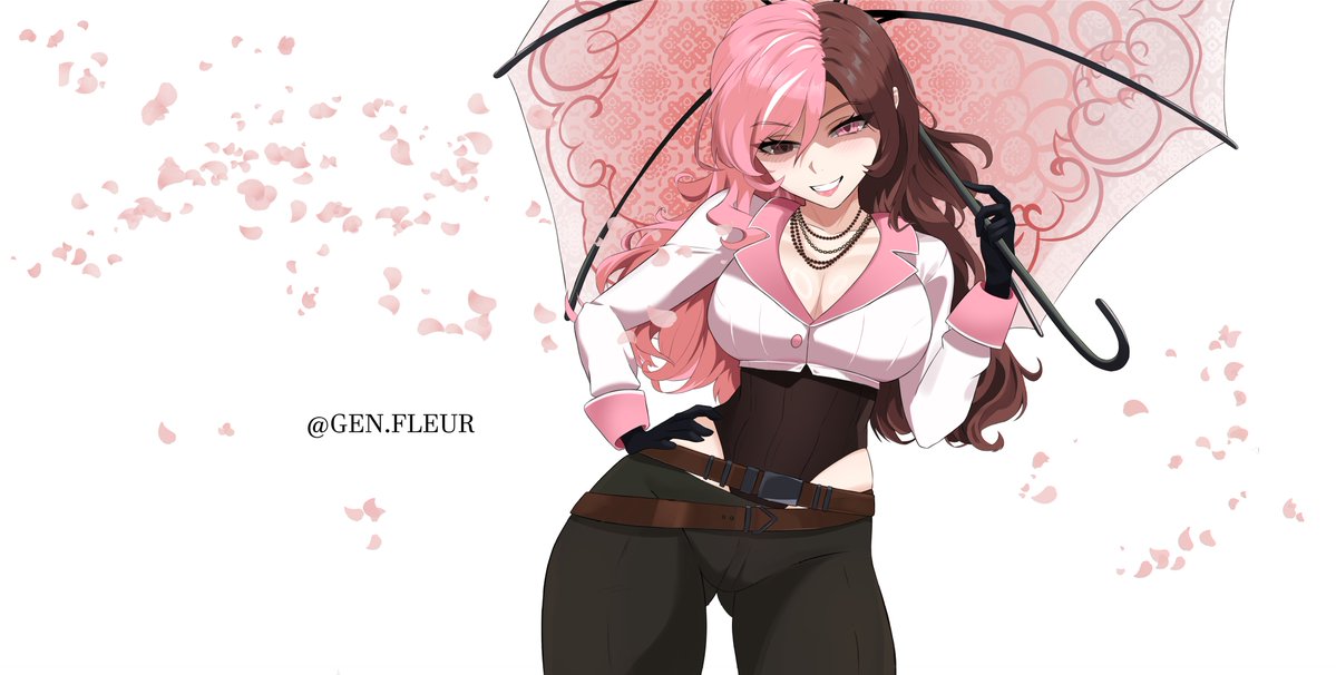 genfleur0108's tweet image. Best girl and still my favorite 🍨 || #RWBY #RWBYfanart #Neopolitan