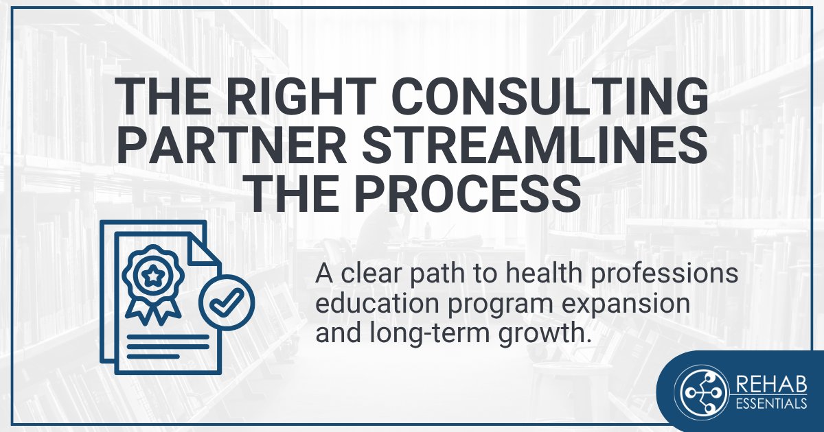 RehabEssentials's tweet image. Rehab Essentials works alongside HPE programs to help programs navigate complex requirements and move forward with a clear plan.

Learn more: rehabessentials.com/product/consul…

#HigherEd #Consulting #Accreditation #RehabEssentials