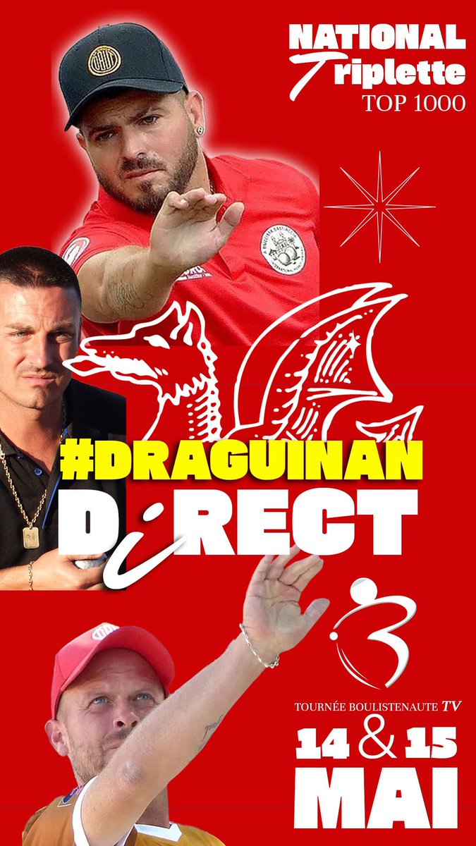 lionel_zanet's tweet image. 🔥 À Draguignan, Bonetto, Montoro et Sarrio… ça parle !

👉 Une des équipes les plus solides du Top 1000

💬 Tu les vois aller au bout à Draguignan ?

🎥  À suivre en direct les 14 &amp;amp; 15 mai sur BoulistenauteTV
👀 Liste complète sur Boulistenaute.com

#pétanque
