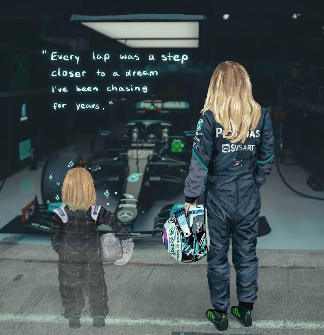f1academy's tweet photo. We were blown away by the way Doriane’s F1 test inspired you all to get creative 🤩 🎨 

Thank you to our talented community 👇 
1: @lozzytabrias
2: @bc1arts
3: sv5.artworks on IG 
4: @gurrango

#F1ACADEMY https://t.co/bCvHgTJU84
