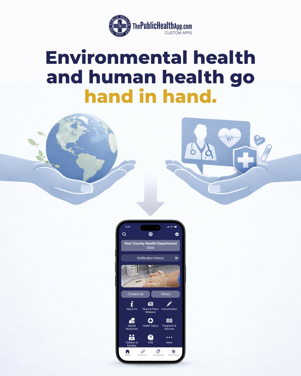 This Earth Day, we’re reminded that environmental health and human health go hand in hand. Access to local data and guidance helps communities stay informed, engaged, and well. See how your agency can support that connection: hubs.ly/Q04bTN7r0.