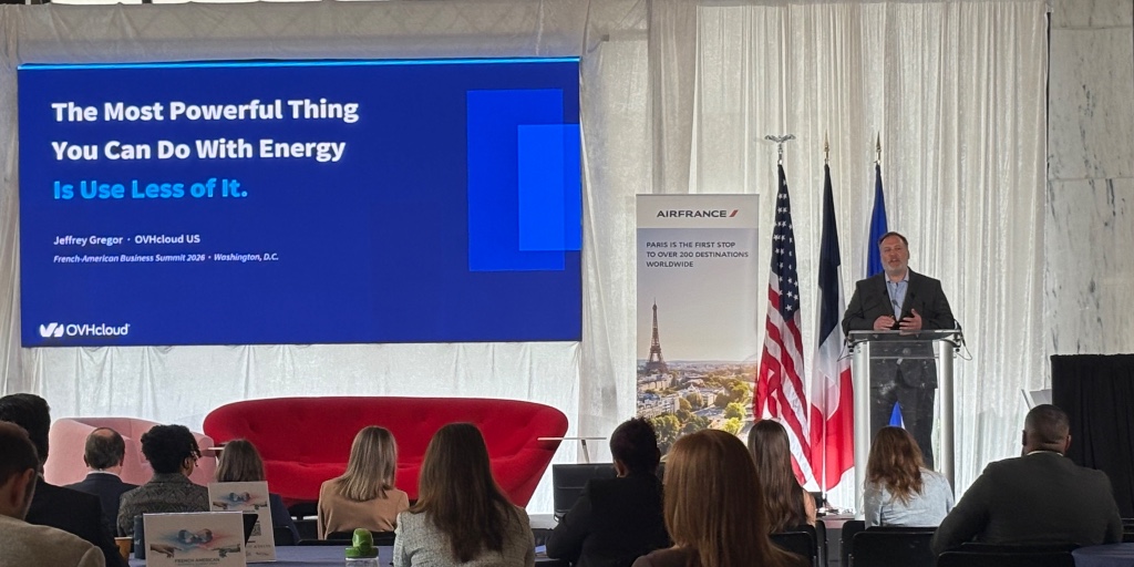 OVHcloud_US's tweet image. Incredible day at the 2026 French-American Business Summit by the French-American Chamber of Commerce! 🇫🇷🚀 Insightful talks on innovation and the global economy. 

Thank you to everyone who attended our talk by OVHcloud US General Manager Jeffrey Gregor.

 #Networking