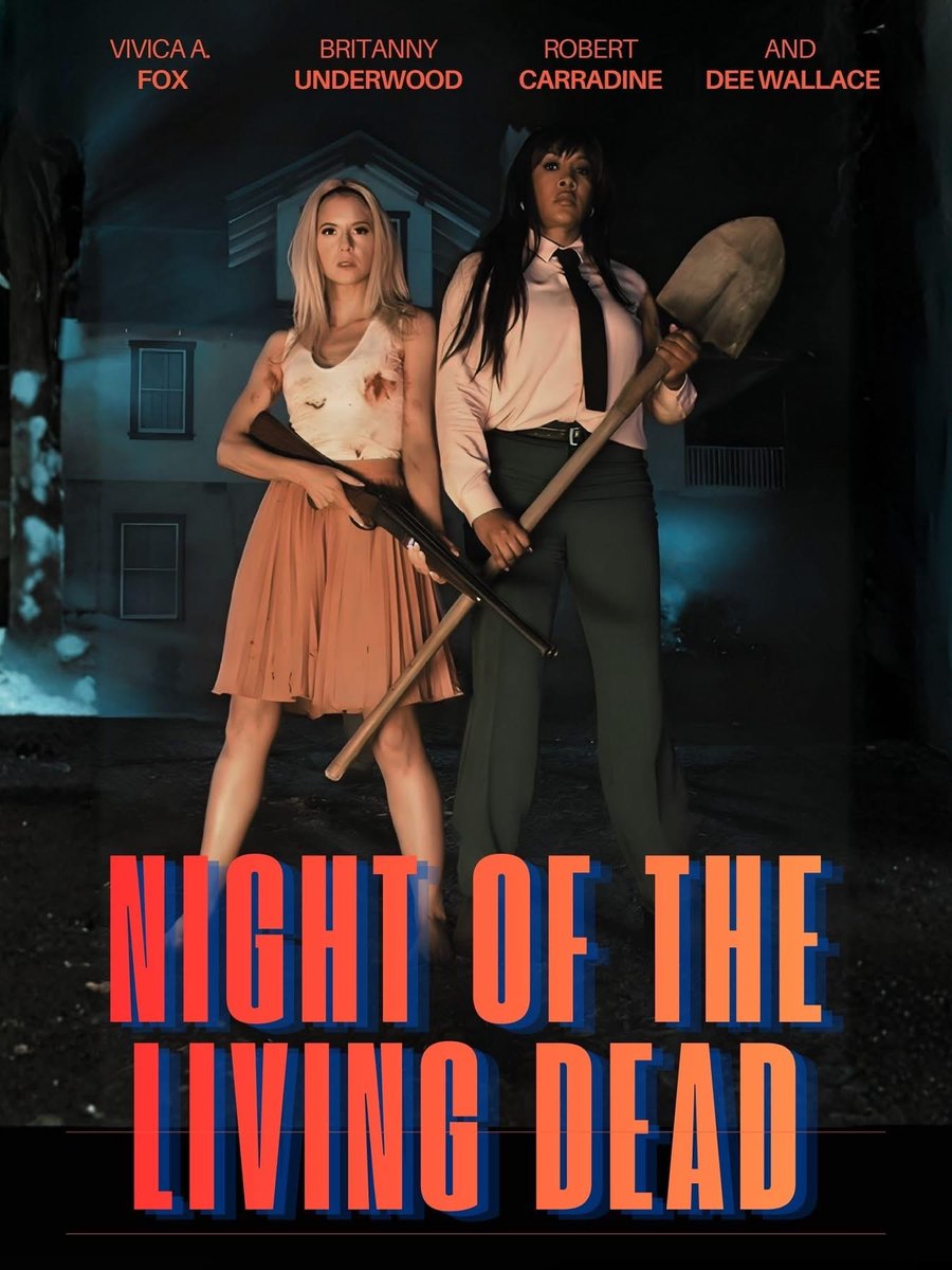 SandymoonDCS's tweet image. Nueva versión de Night of the Living Dead 🤮 con Vivica A. Fox, Robert Carradine y Rob Van Dam, y sigue la clásica trama de supervivientes atrapados en una granja durante un apocalipsis zombi global. youtube.com/watch?v=qWzN-Z… #zombies #terror #survival #sandymoon