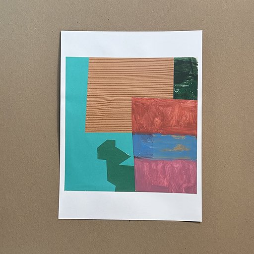 reb_ott's tweet image. Daily Collage #art #collage #papercollage #dailyart #torontoartist