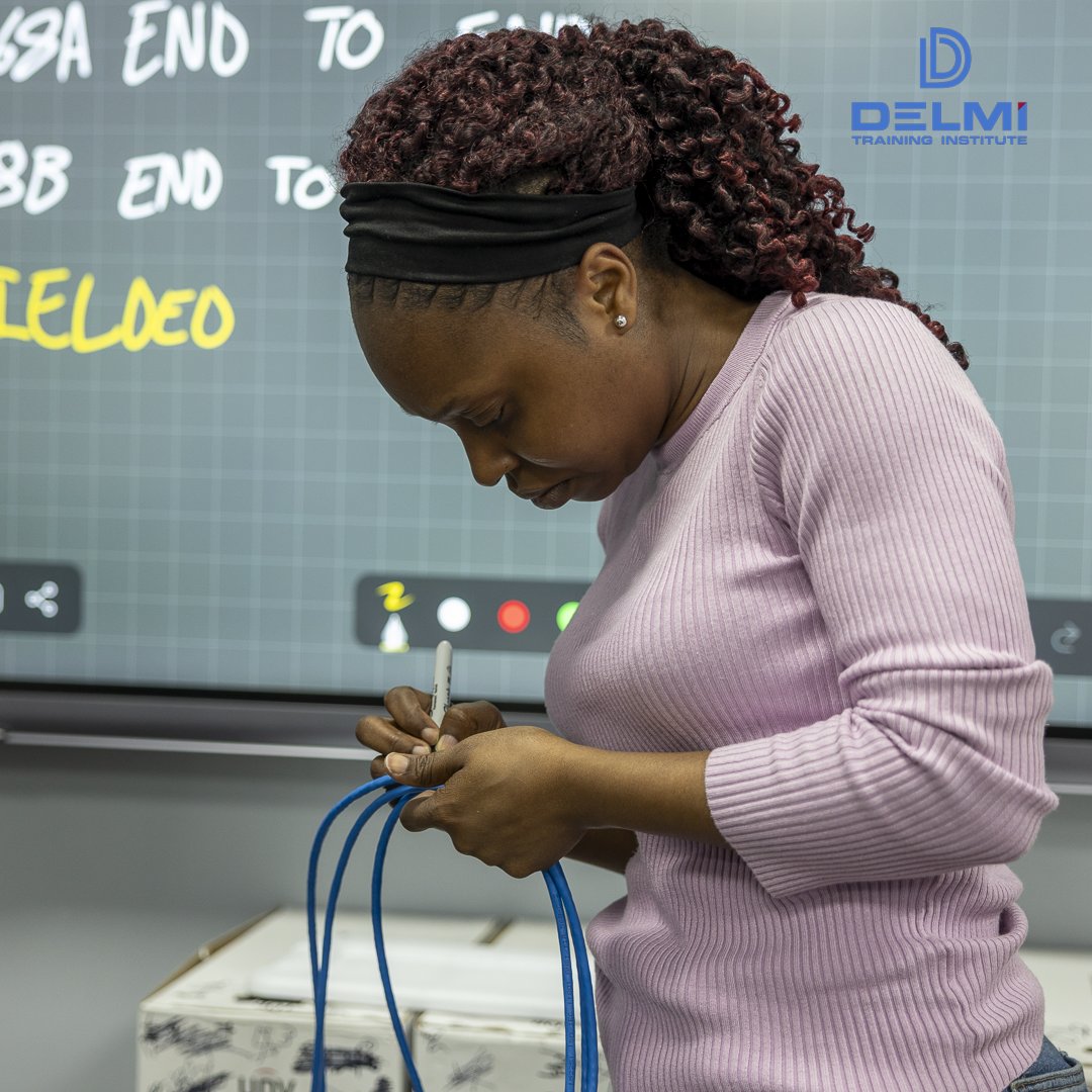 DelmiTraining's tweet image. 𝗛𝗶𝗴𝗵𝗹𝗶𝗴𝗵𝘁𝘀 𝗳𝗿𝗼𝗺 𝗗𝗮𝘆 𝟮 &amp;amp; 𝟯 𝗼𝗳 𝗼𝘂𝗿 𝗡𝗲𝘁𝘄𝗼𝗿𝗸 𝗖𝗮𝗯𝗹𝗶𝗻𝗴 class at Delmi Training Institute.

#DelmiTrainingInstitute #NetworkCabling #HandsOnTraining