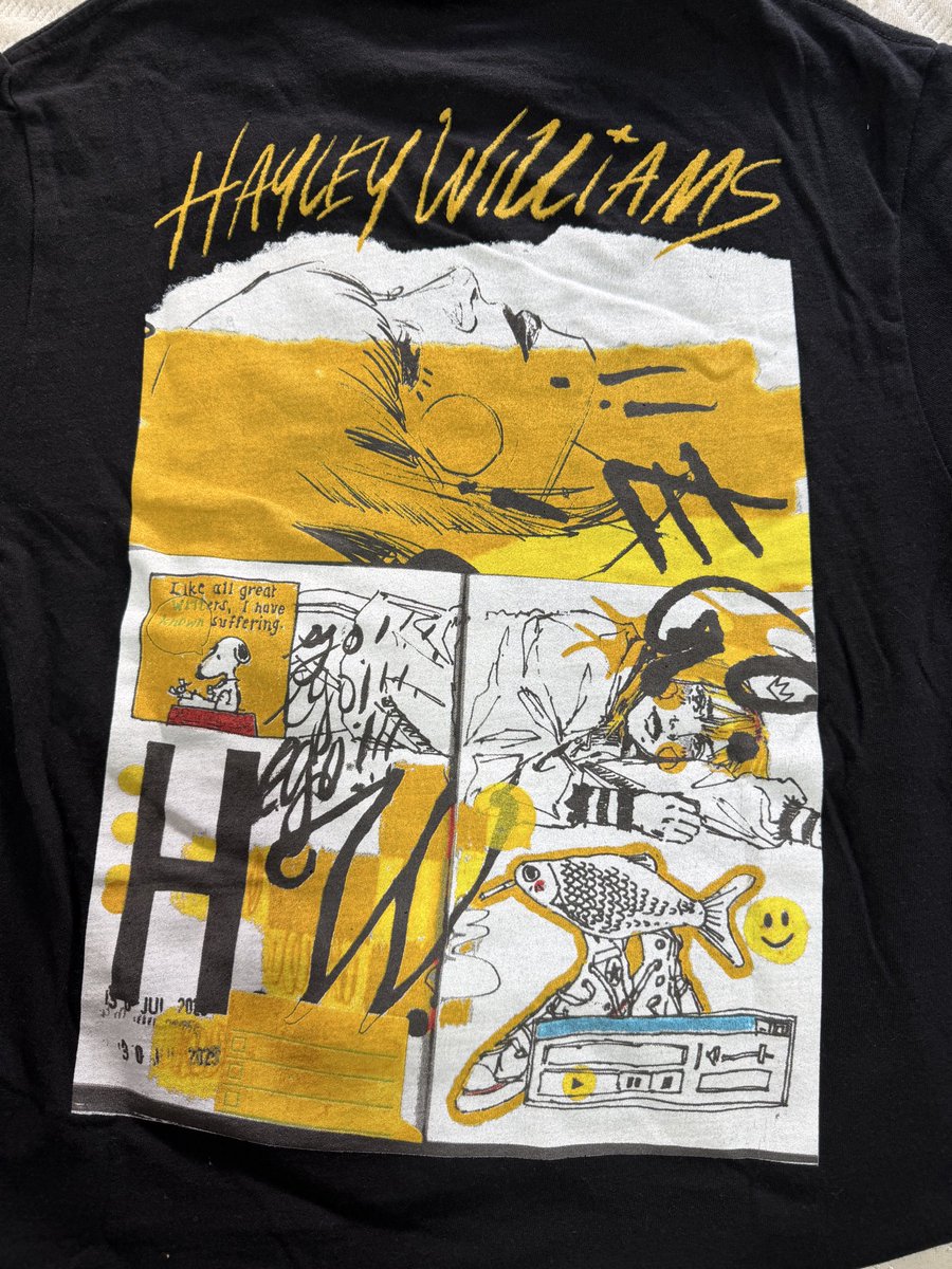 micafrmparamore's tweet photo. Tengo el vinilo zissou de Hayley nuevo (sin el film) y la remera nueva (un solo uso).
El vinilo: 35 usd (el precio que pagué sin agregarle el tax)
La remera (talle S, estampa adelante y atrás): 40 usd
Cualquier cosa me hablan
@ParamoreArgent https://t.co/VUHNPlCYVn
