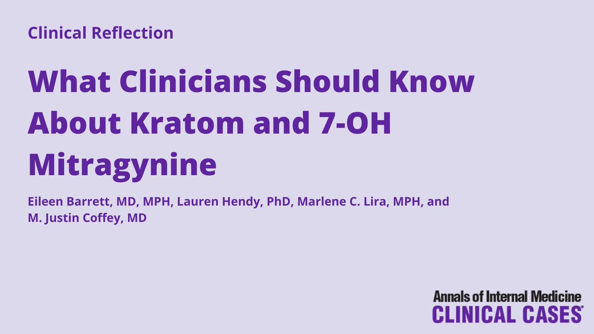 Annals of Internal Medicine: Clinical Cases tweet media