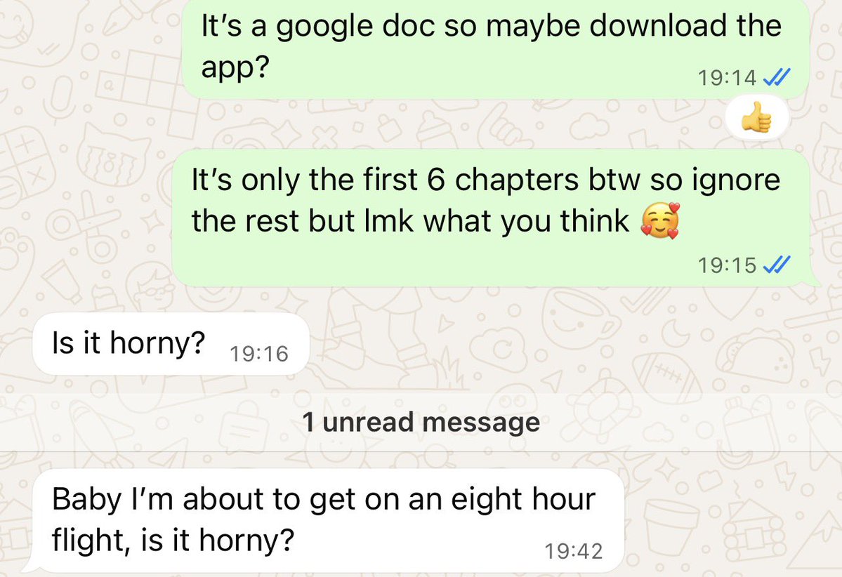 Boyfriends are for beta reading 🫶