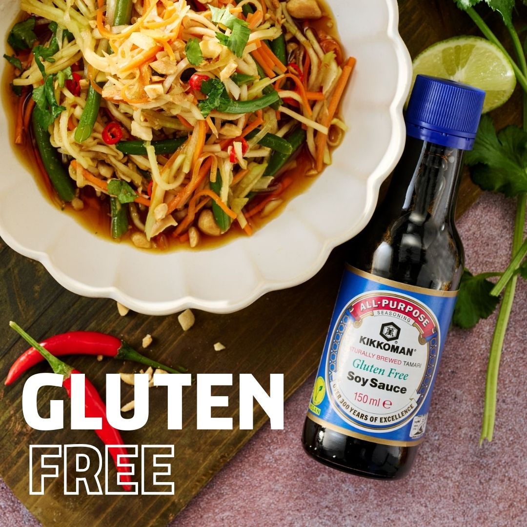 KikkomanUK's tweet image. 🌱✨ #AllergyAwarenessWeek

Gluten-free? No worries. Cook with confidence using Kikkoman Gluten-Free Tamari Soy Sauce – naturally brewed, full of umami, and 100% gluten-free. 🥢

Widely available in supermarkets &amp;amp; online

#Kikkoman #GlutenFree #TamariSoySauce