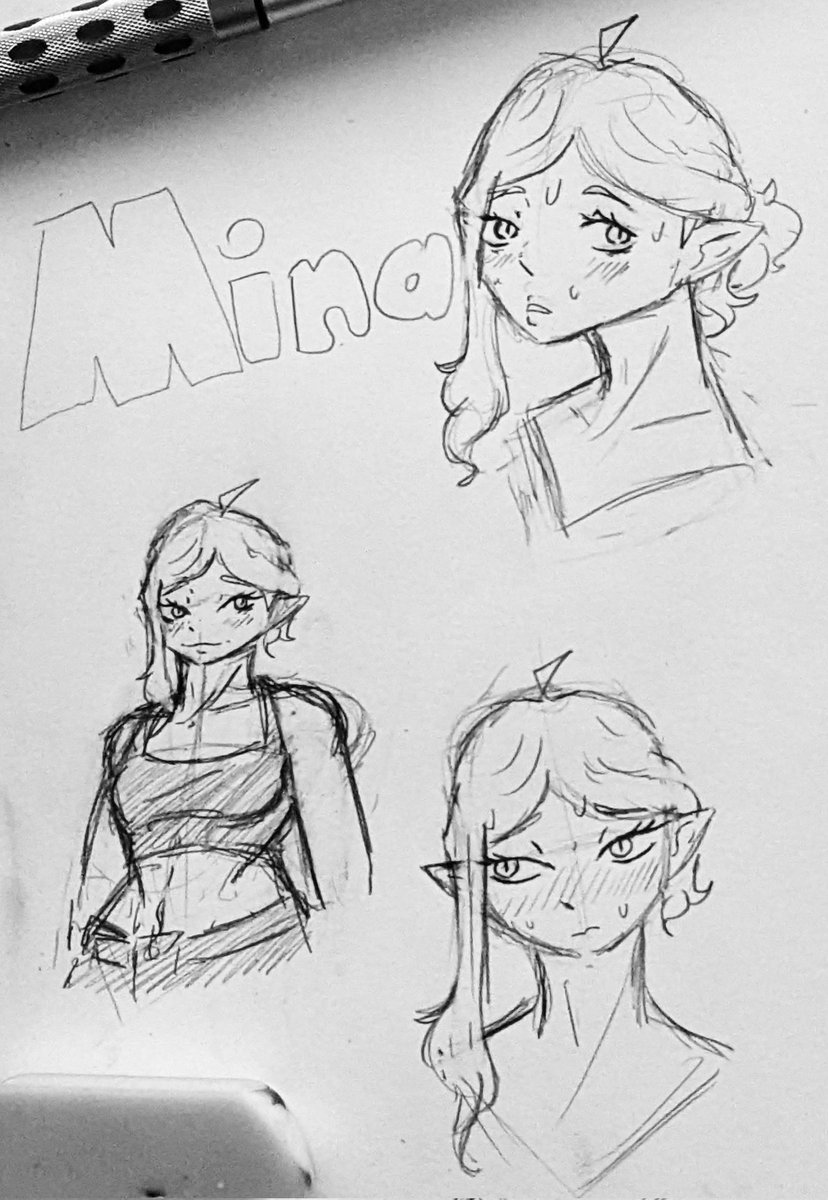 JulienWestt's tweet image. Some little Mina doodles! The world's most pathetic vampire!

#art #artmoots #sketches #doodles #characterart #oc #OCArtist #dailyart