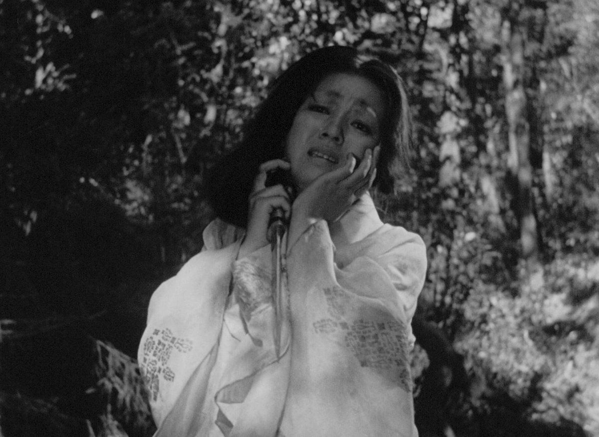 Machiko Kyō in Rashomon (1950) dir. Akira Kurosawa