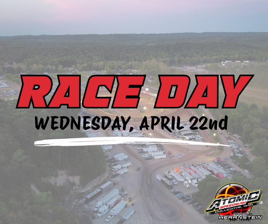 AtomicSpeedway's tweet photo. It’s 𝐑𝐀𝐂𝐄 𝐃𝐀𝐘 at Atomic Speedway for the first Blue Collar Racing Series event of the season‼️

The rain has come and gone. The sun is out and the chance of rain this afternoon has diminished. We can’t wait to see everybody this evening! https://t.co/7LWYFcBVr8