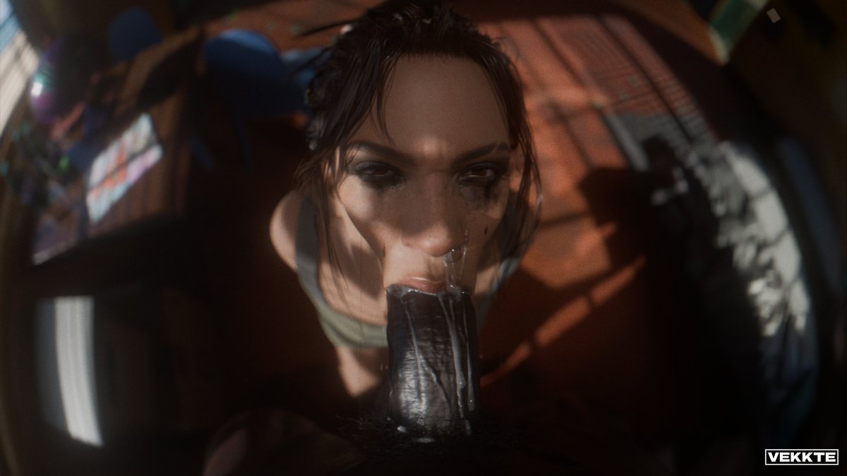 [STILL] Panam Sloppy Blowjob