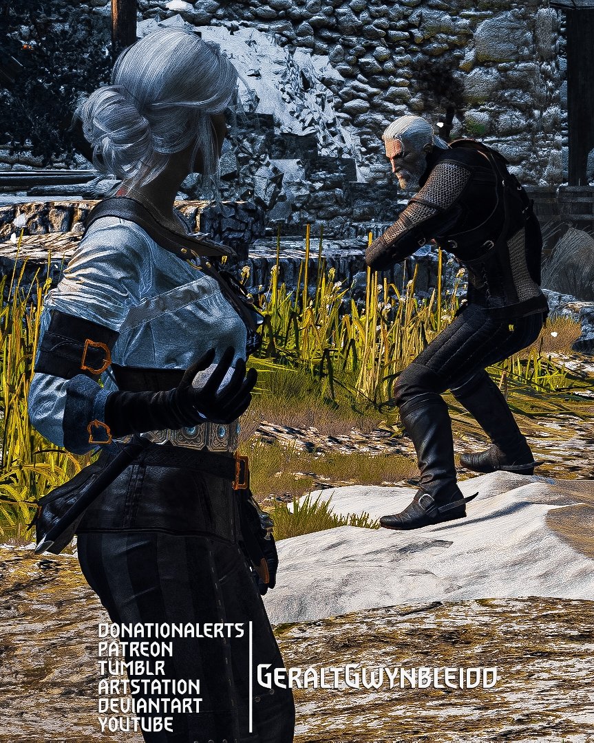 GeraltRiviaWolf's tweet image. Snowball game makes day better ❄️

#thewitcher #witcher #cdprojektred #geraltofrivia