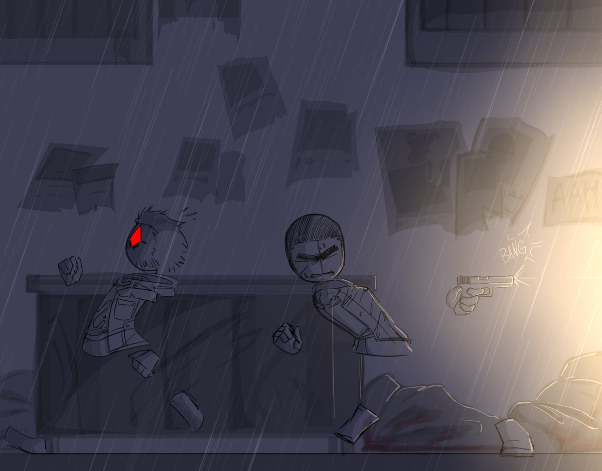 Enigma1040435's tweet image. Doc loves to piss off Christoff, heh
And two idiots
#madnesscombat
#madnessprojectnexus
#madnesscombatAU 
#madnessprojectnexusAU 
#2bdamned
#doc 
#deimos
#sanford
#jebus
#Christoff
#sketch