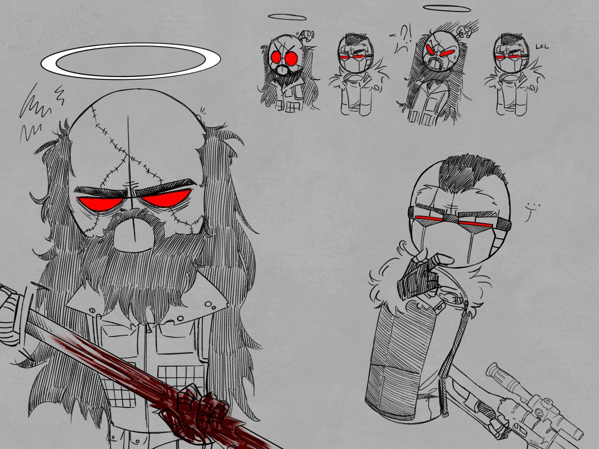 Enigma1040435's tweet image. Doc loves to piss off Christoff, heh
And two idiots
#madnesscombat
#madnessprojectnexus
#madnesscombatAU 
#madnessprojectnexusAU 
#2bdamned
#doc 
#deimos
#sanford
#jebus
#Christoff
#sketch